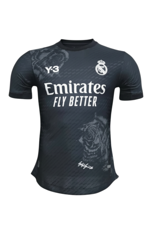 Real Madrid x Y3 2024/2025 4th Kit Black
