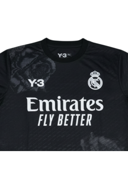 Real Madrid x Y3 2024/2025 4th Kit Black