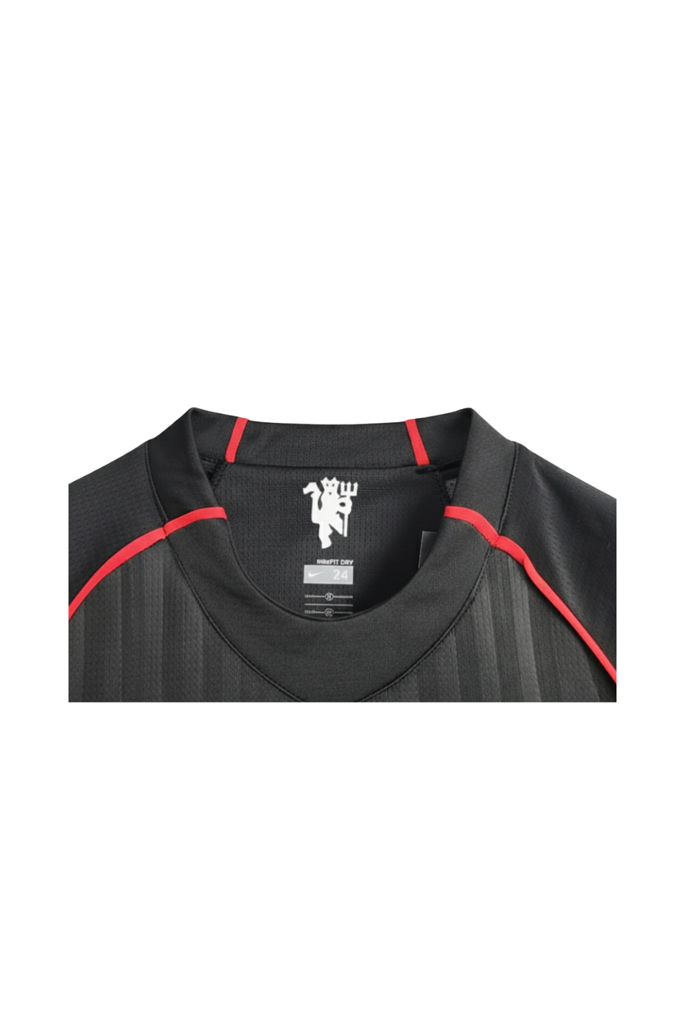 Manchester United 2007/2008 Black Jersey Kids Size