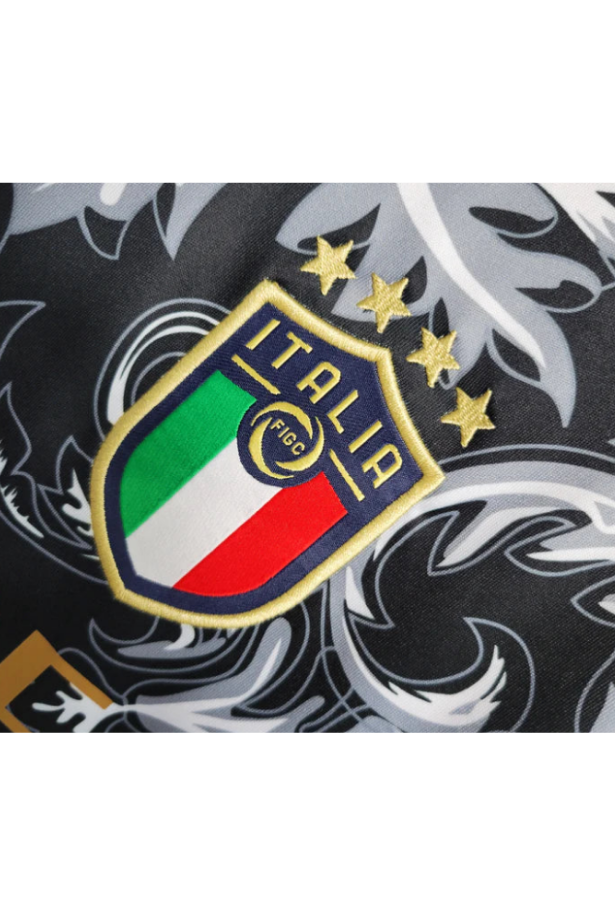 Italy "Versace" Black Limited Jersey