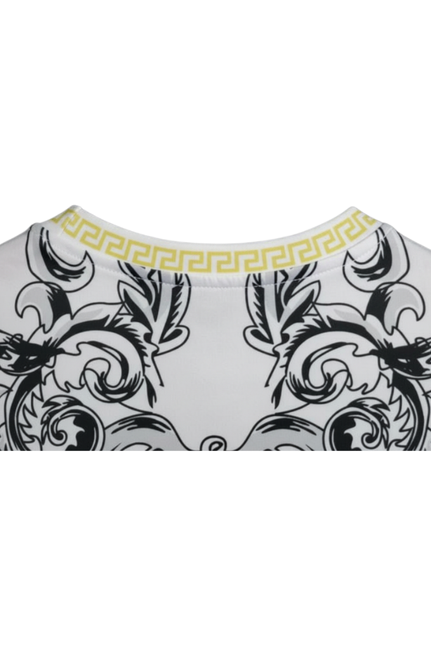 Italy "Versace" White Limited Jersey