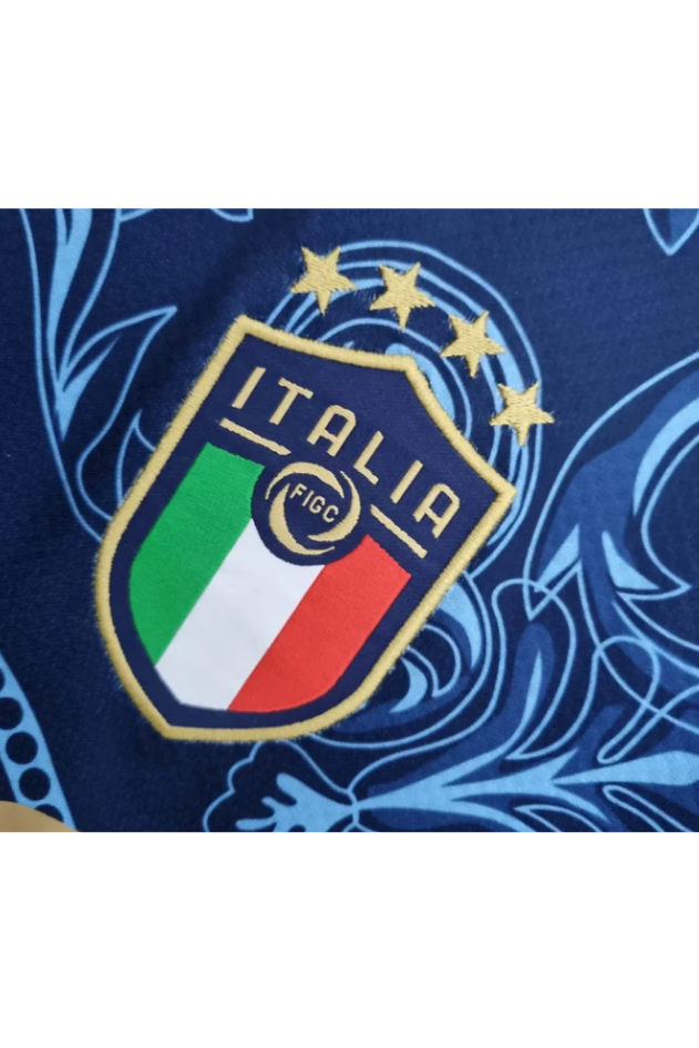 Italy "Versace" Blue Limited Jersey