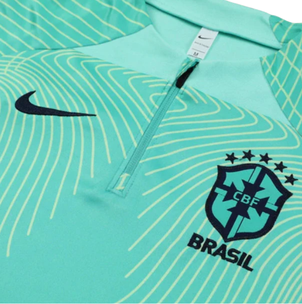 Brazil Dark Blue and Green Tracksuit