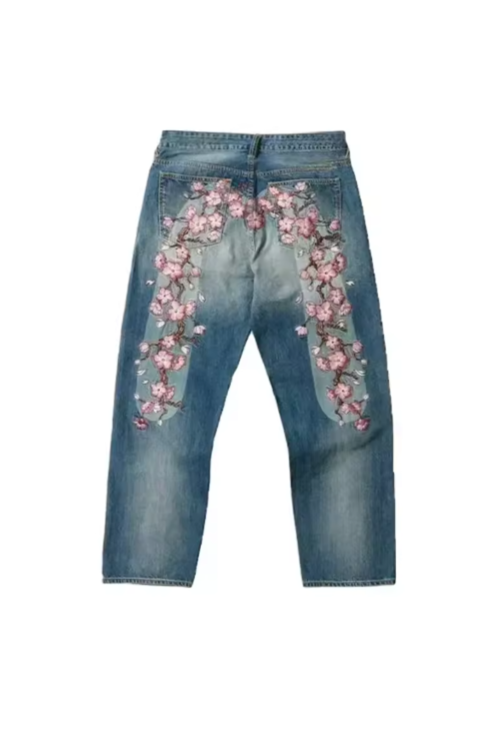 TR Bootcut Jeans Pink Stitch